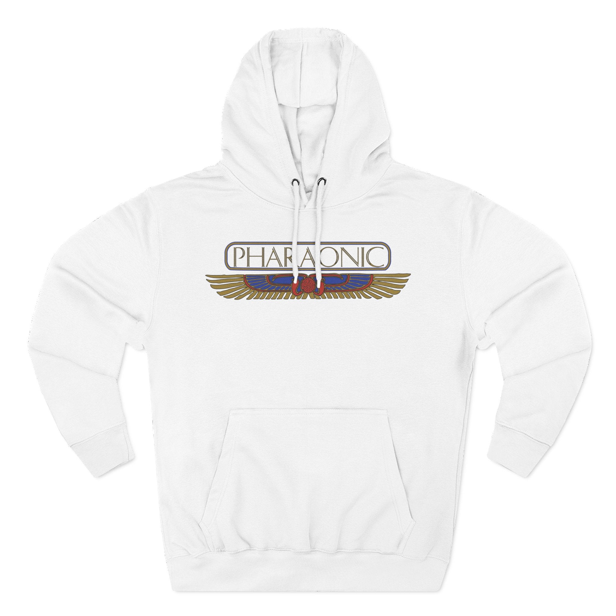 Three-Panel Fleece Hoodie