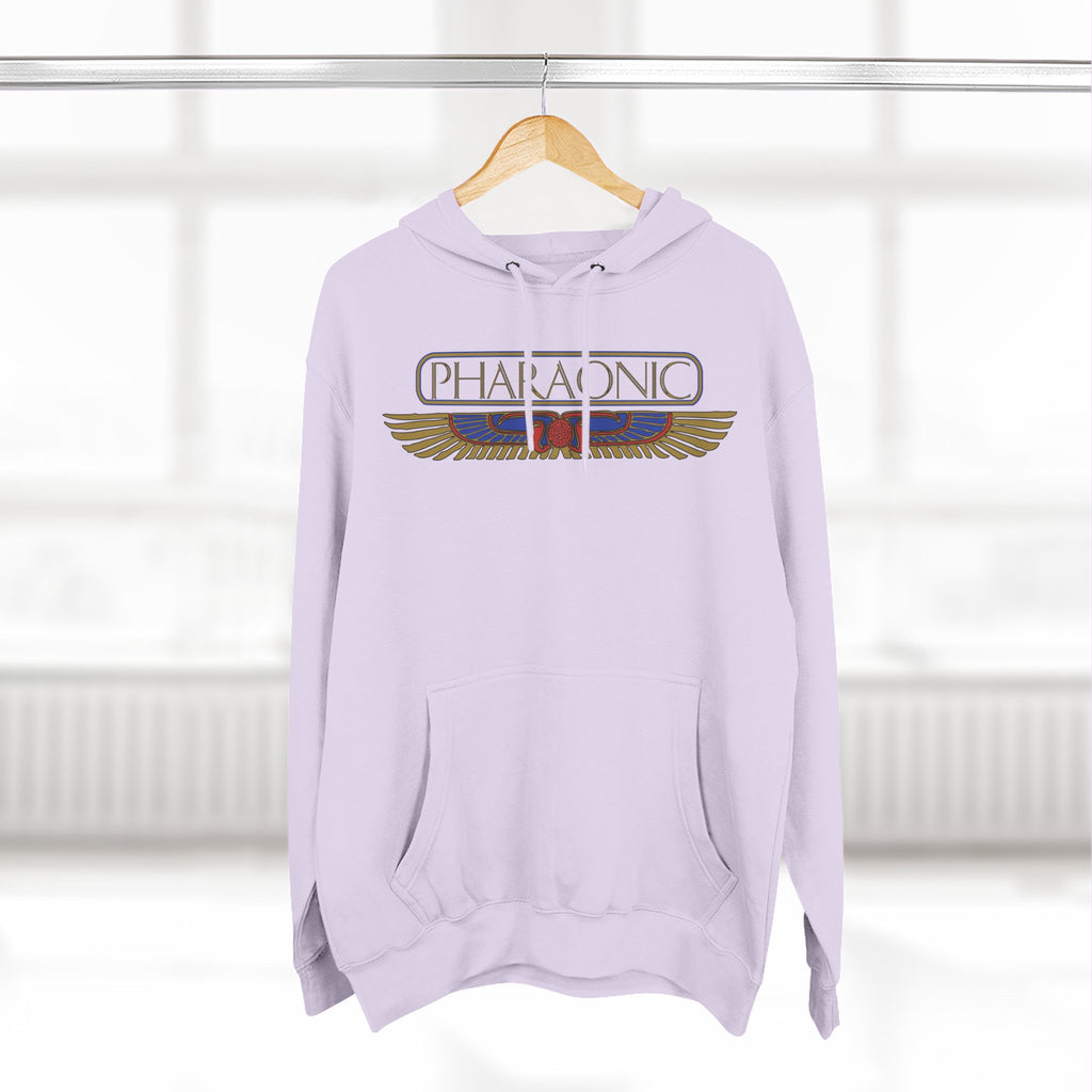 Three-Panel Fleece Hoodie