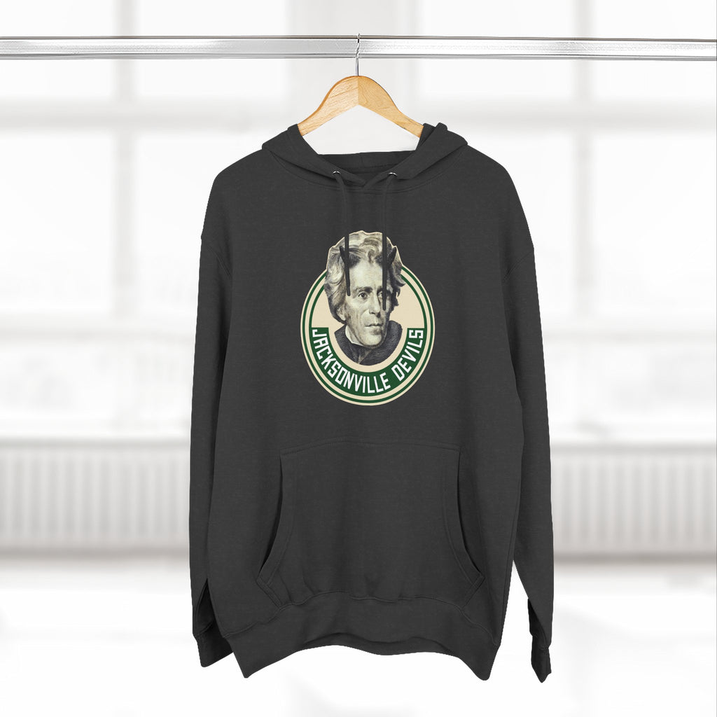 Three-Panel Fleece Hoodie