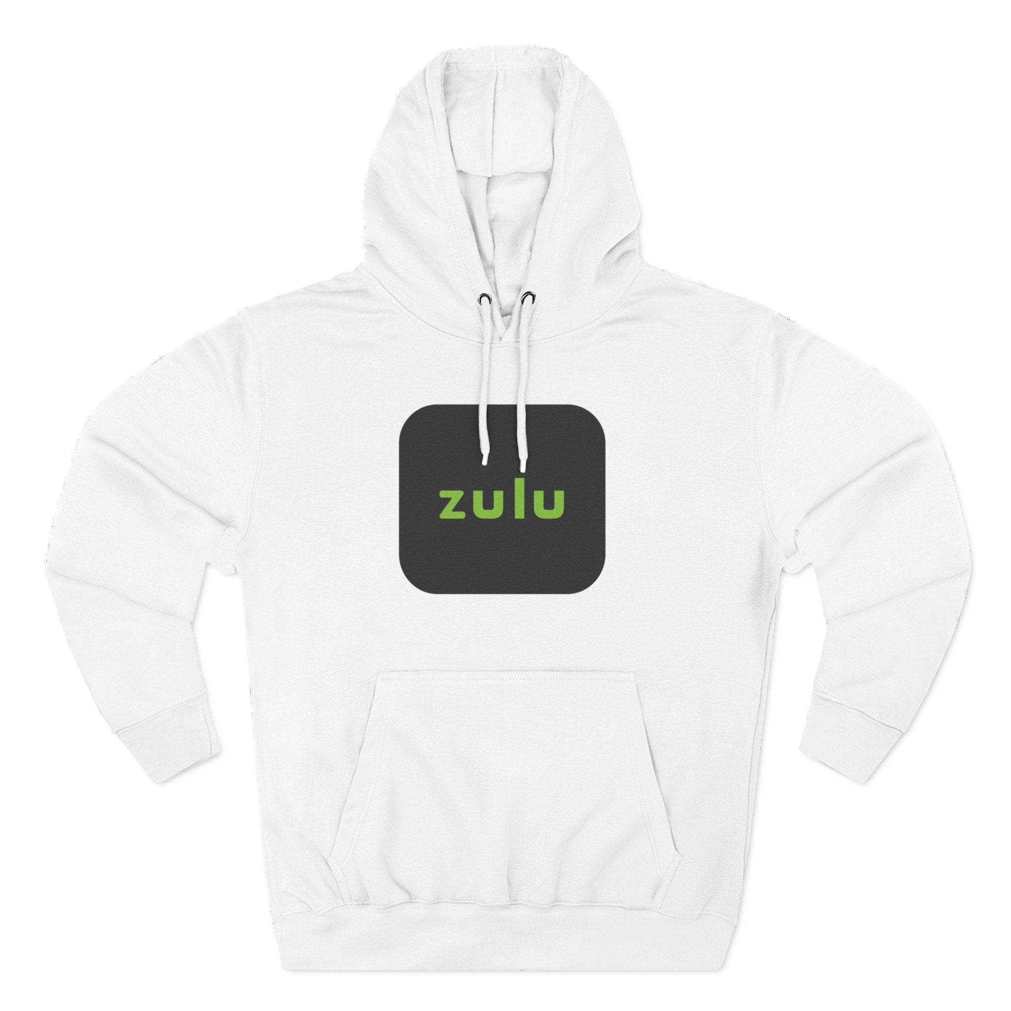 Three-Panel Fleece Hoodie