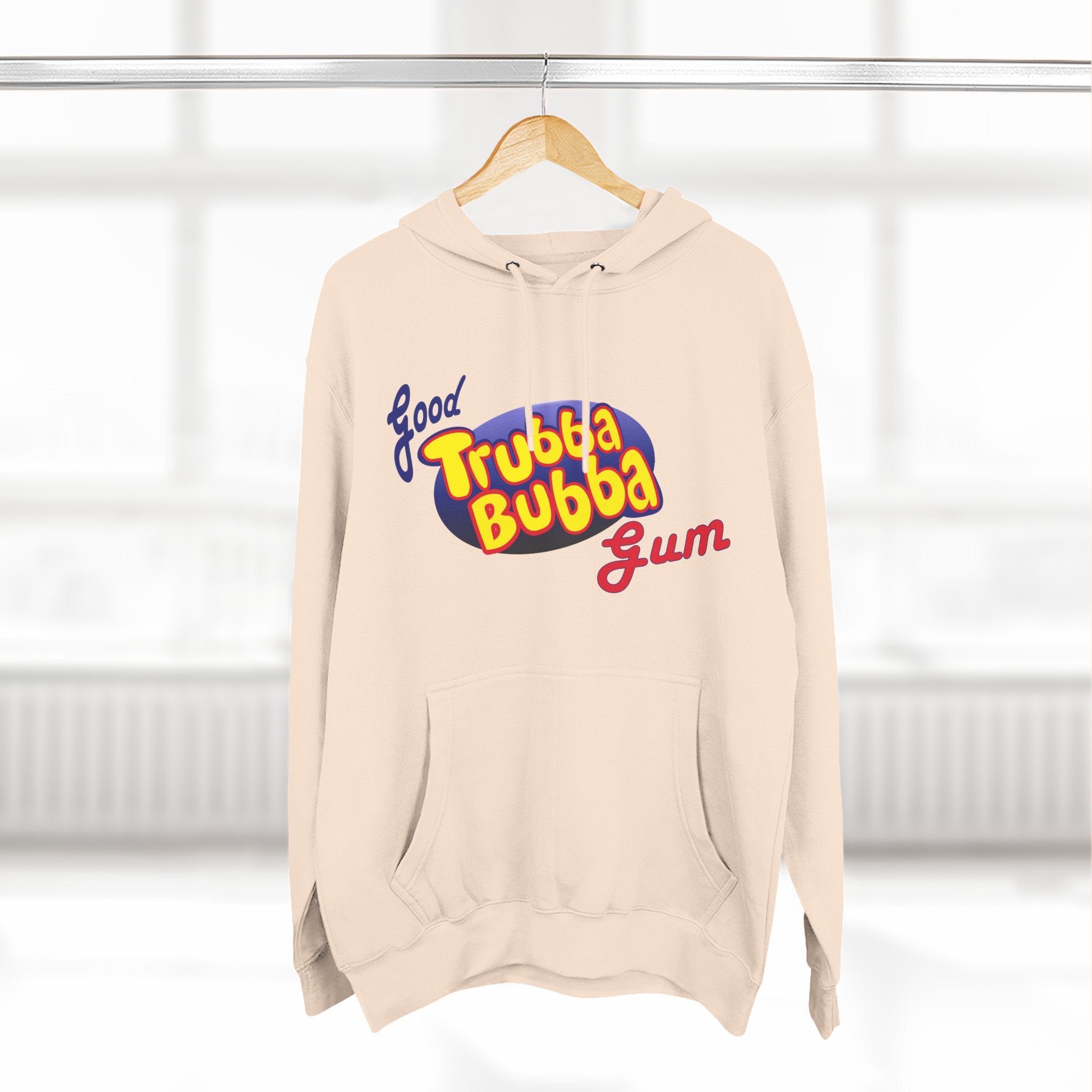 Three-Panel Fleece Hoodie