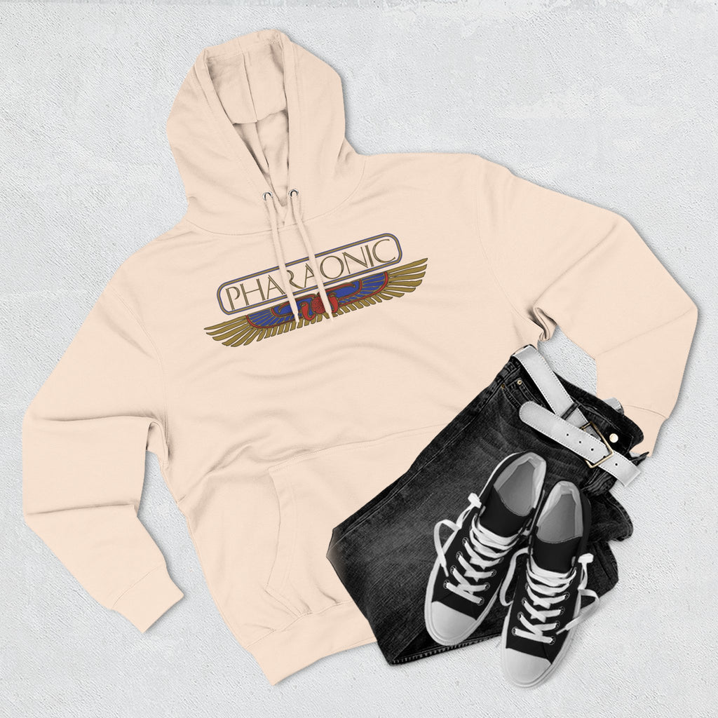Three-Panel Fleece Hoodie
