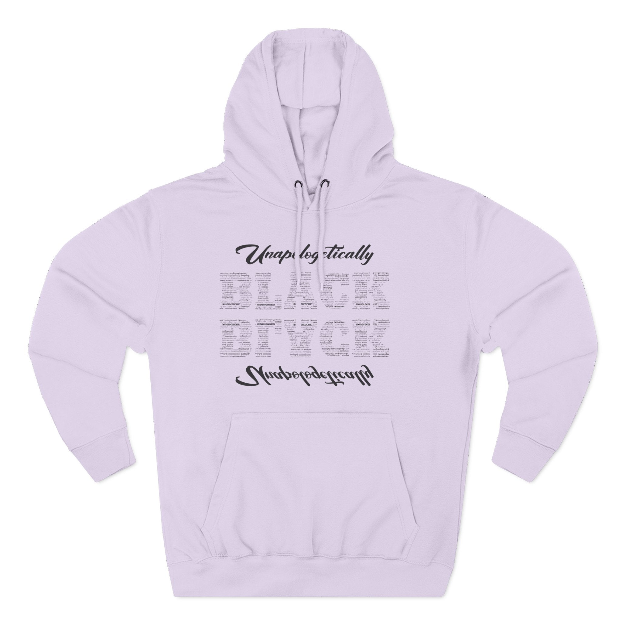 Three-Panel Fleece Hoodie