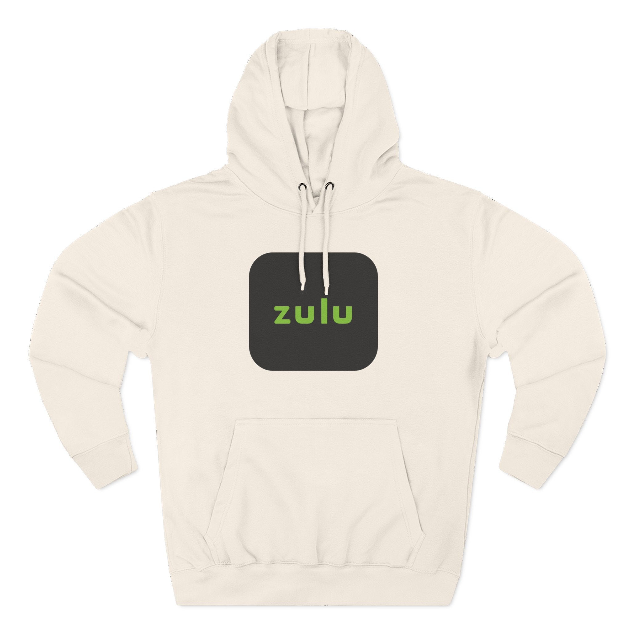 Three-Panel Fleece Hoodie