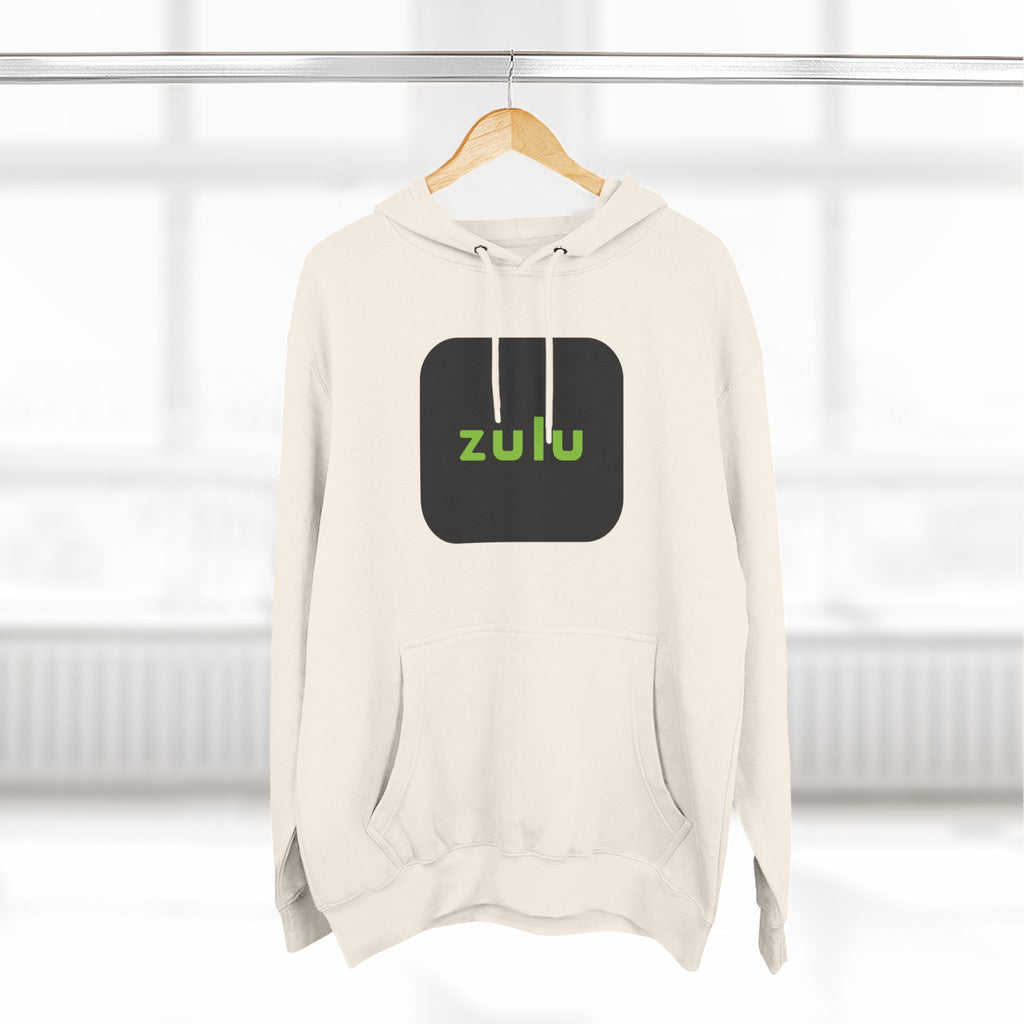Three-Panel Fleece Hoodie