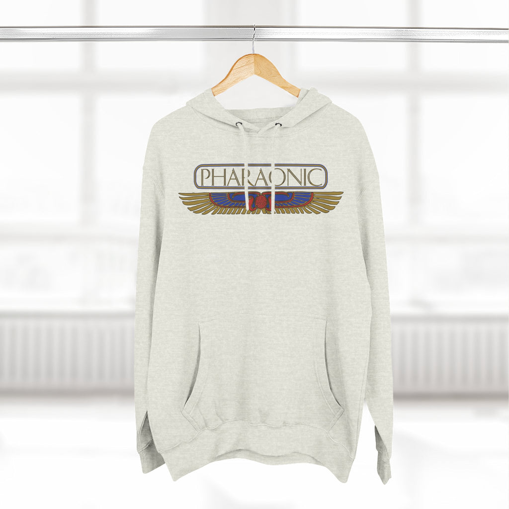 Three-Panel Fleece Hoodie