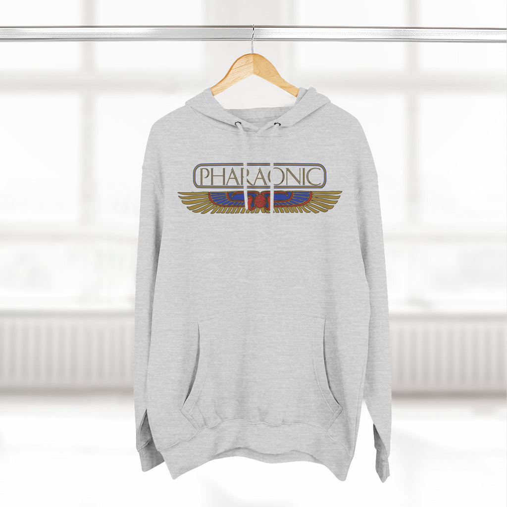 Three-Panel Fleece Hoodie