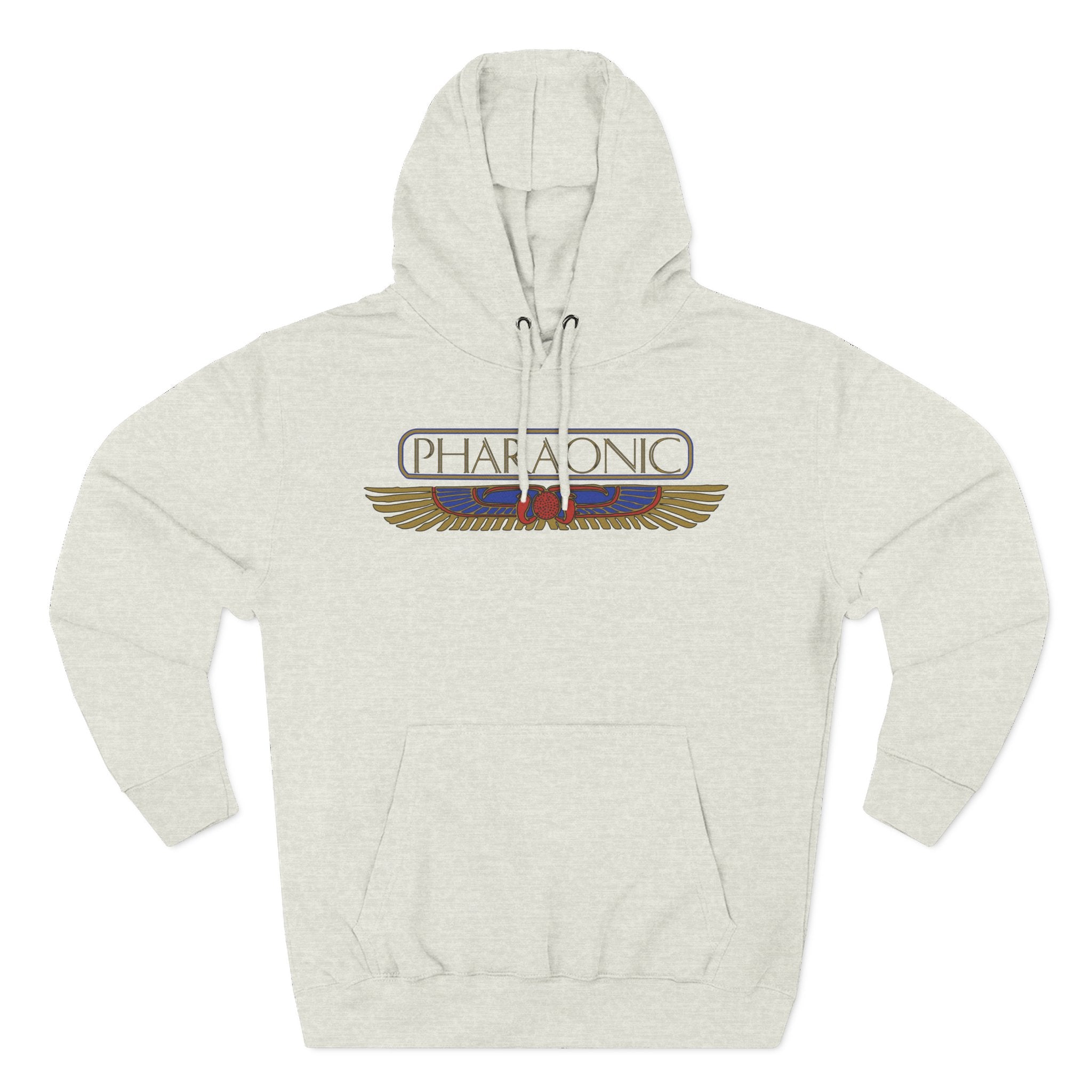 Three-Panel Fleece Hoodie