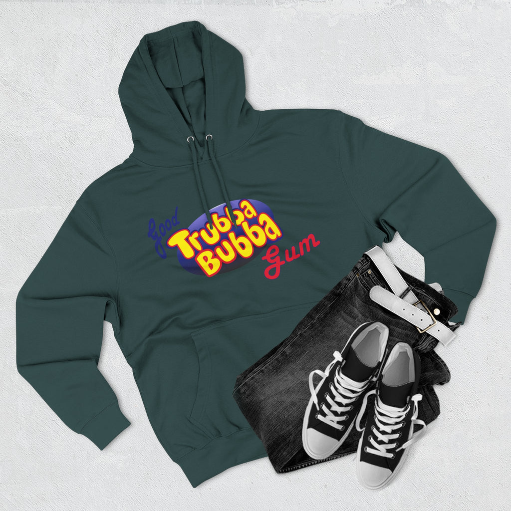 Three-Panel Fleece Hoodie