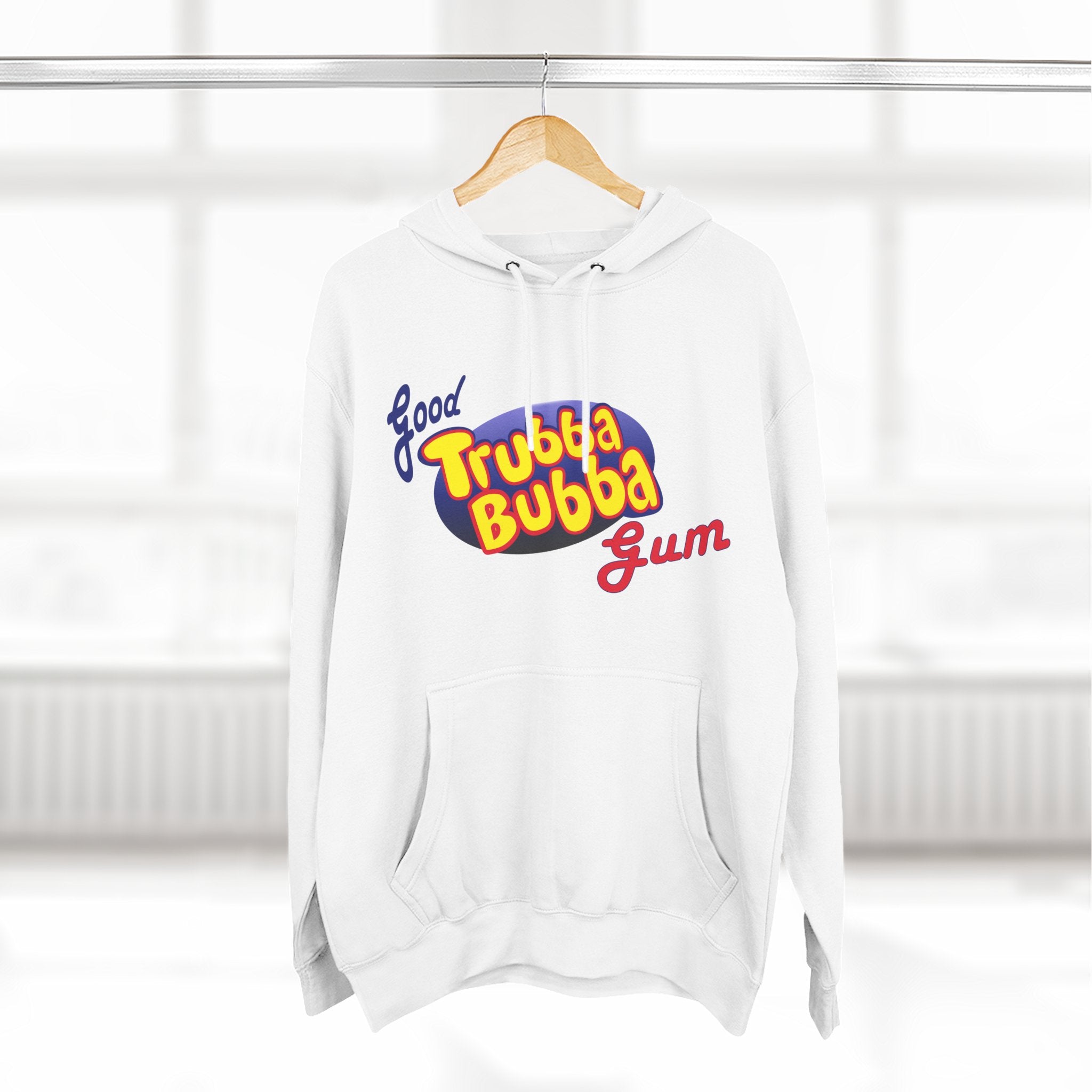 Three-Panel Fleece Hoodie