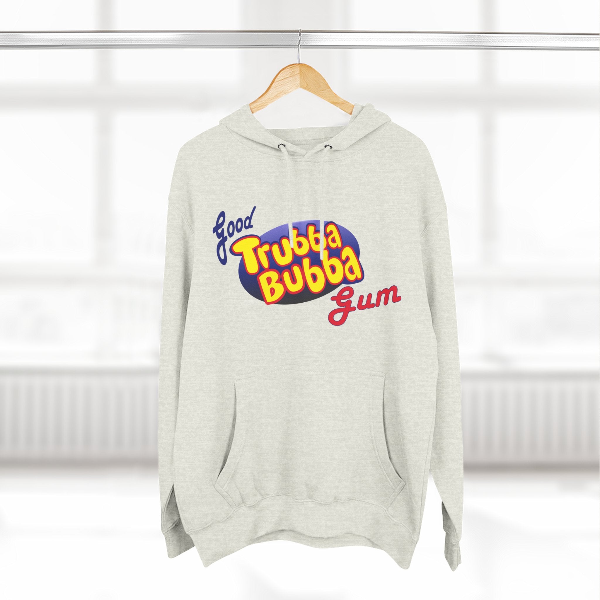 Three-Panel Fleece Hoodie