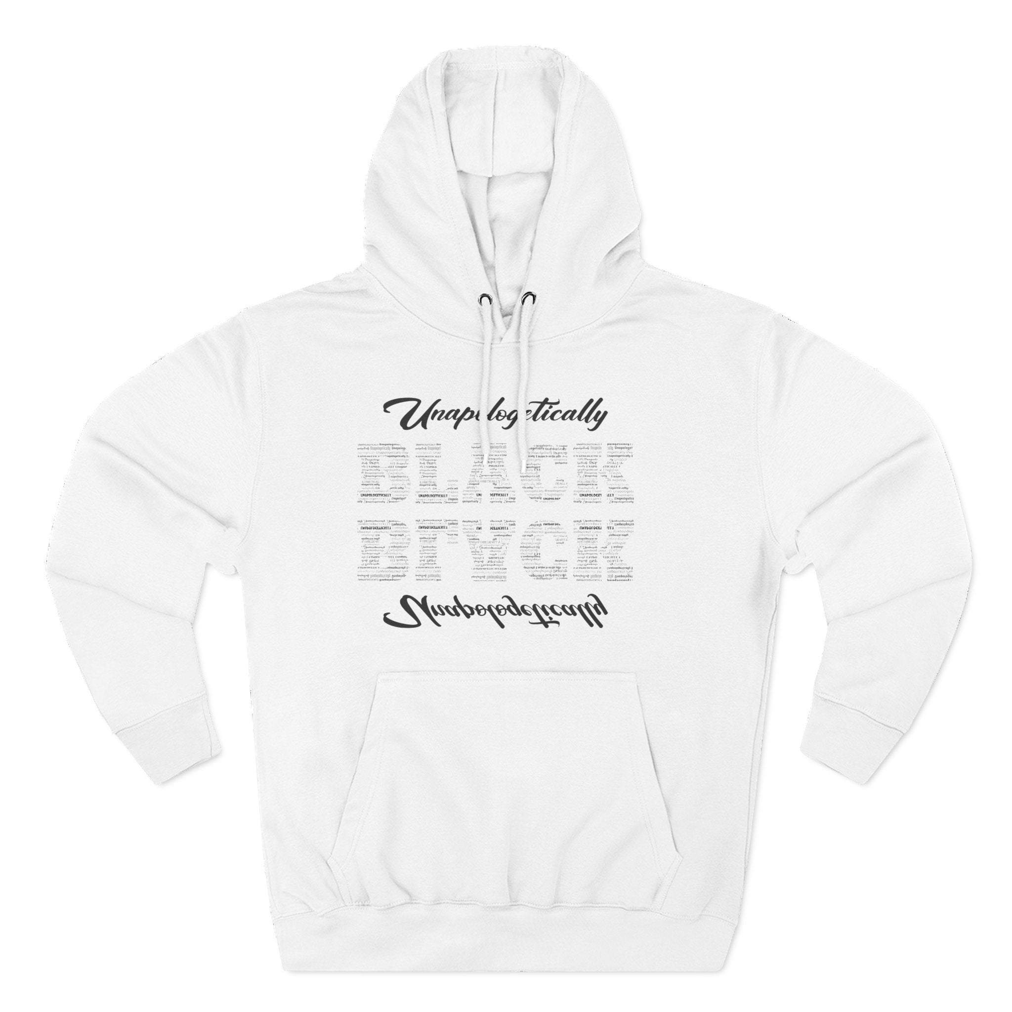 Three-Panel Fleece Hoodie