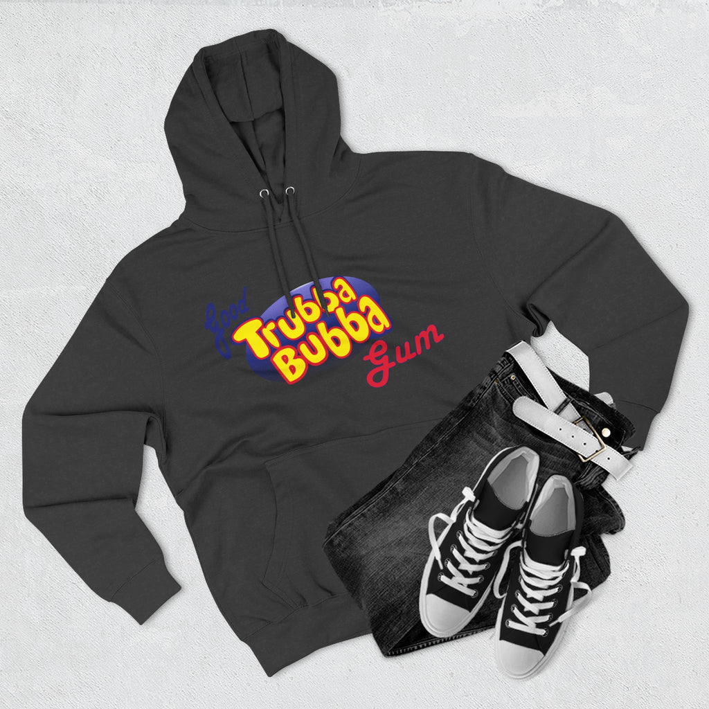 Three-Panel Fleece Hoodie