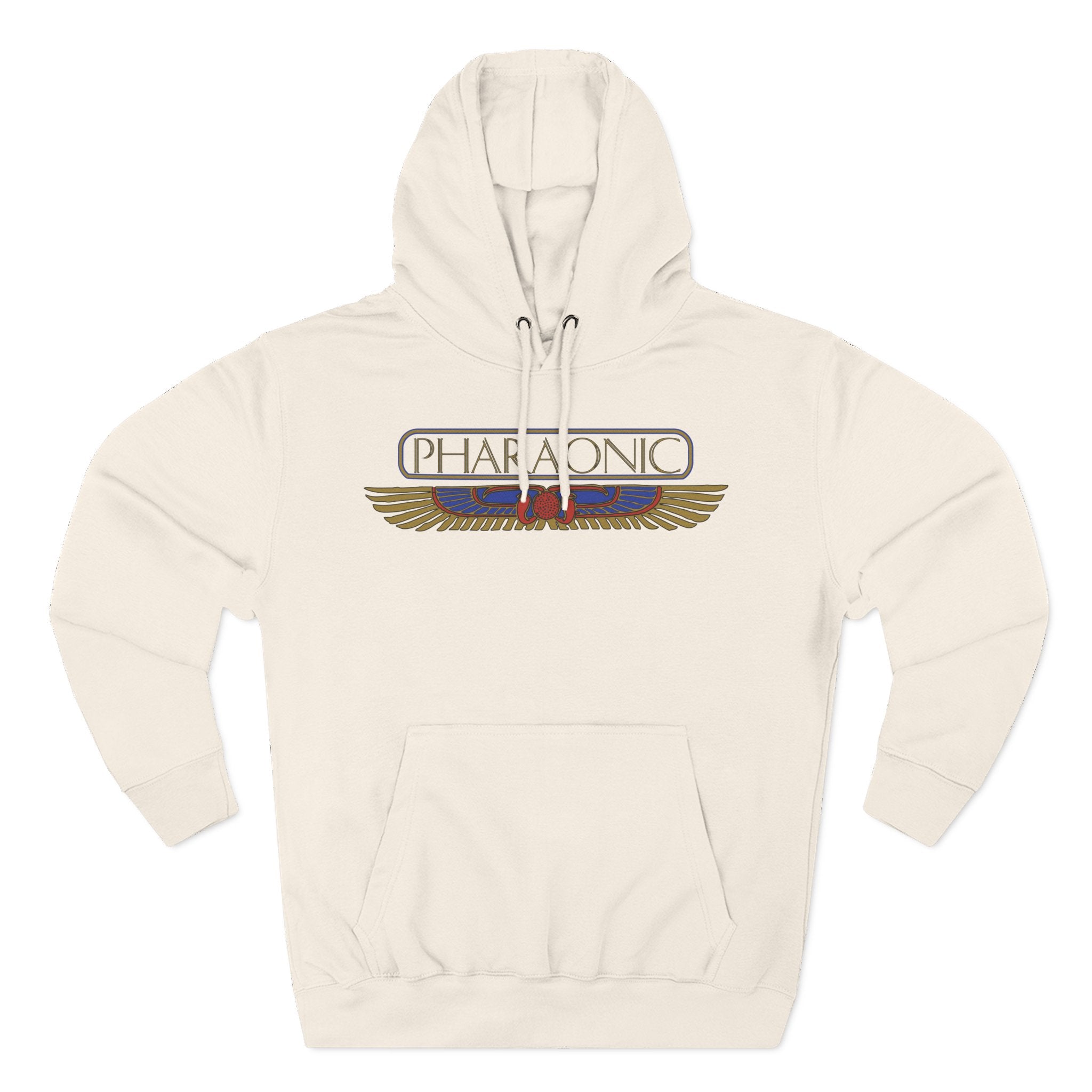 Three-Panel Fleece Hoodie