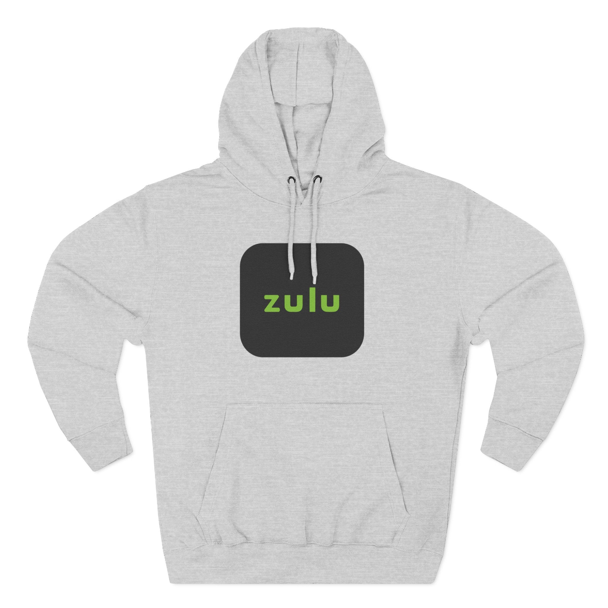 Three-Panel Fleece Hoodie