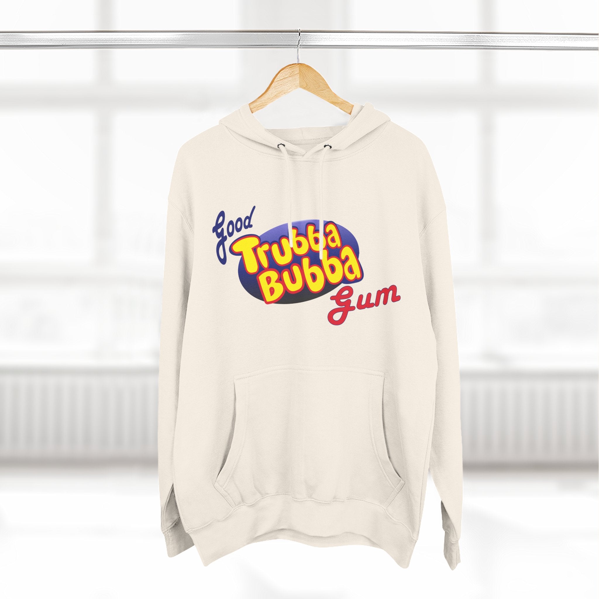 Three-Panel Fleece Hoodie