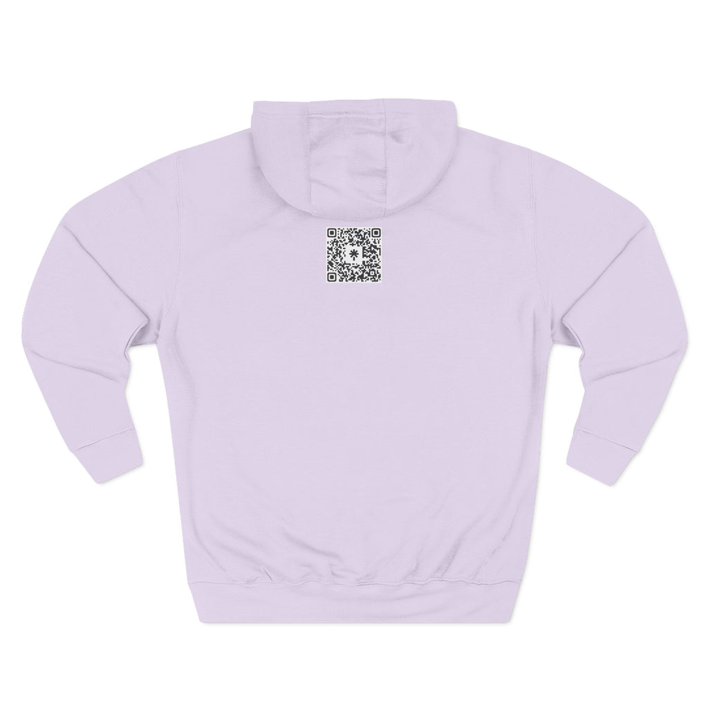 Three-Panel Fleece Hoodie