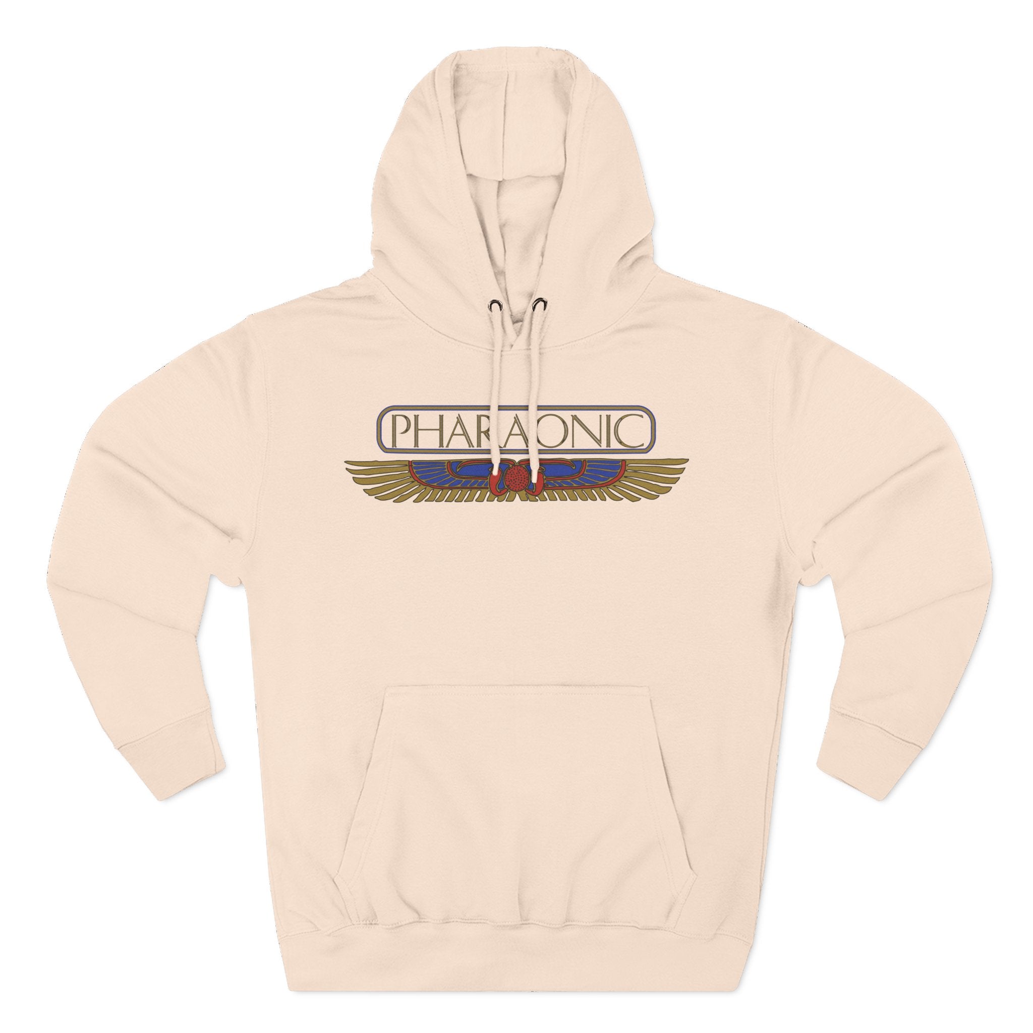 Three-Panel Fleece Hoodie