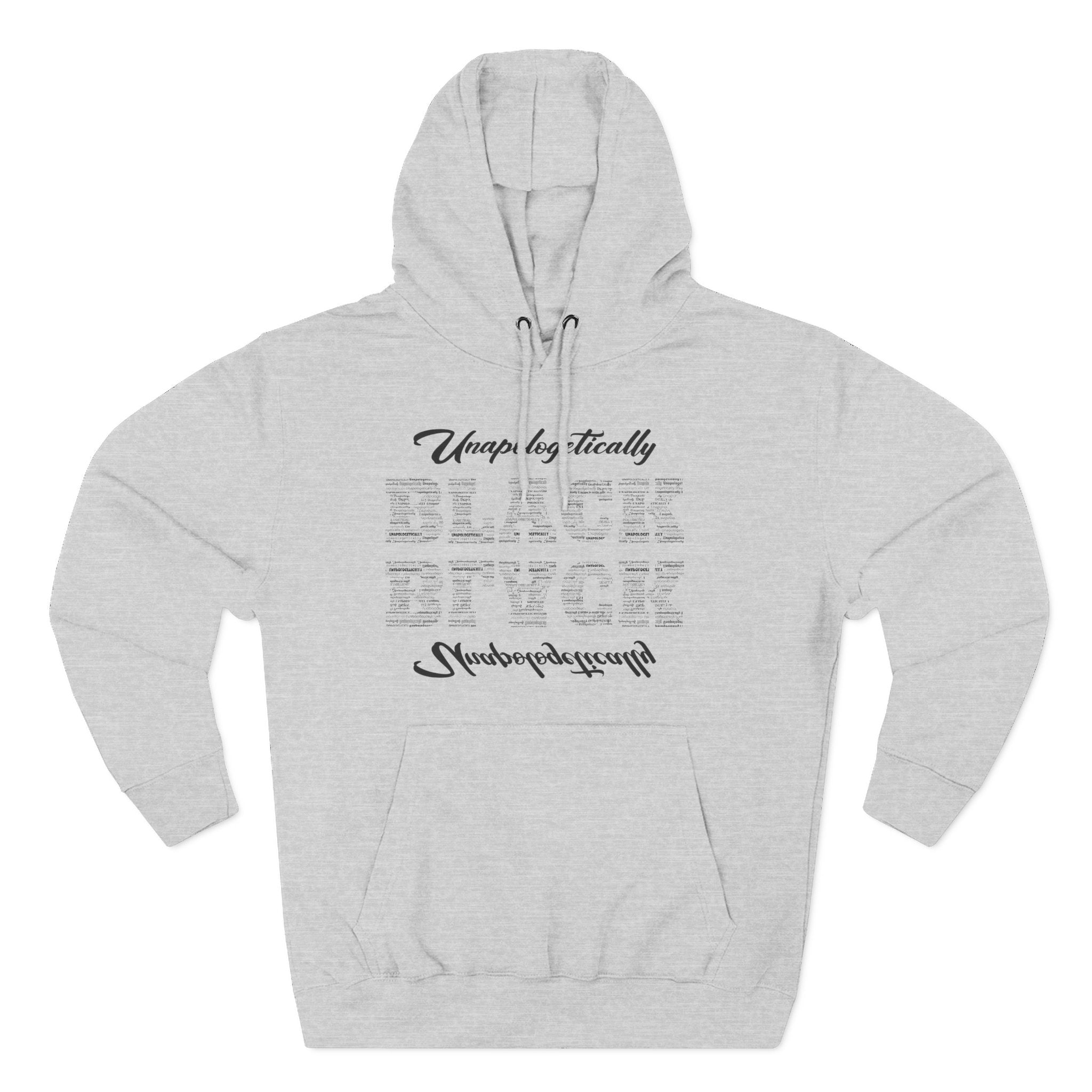 Three-Panel Fleece Hoodie
