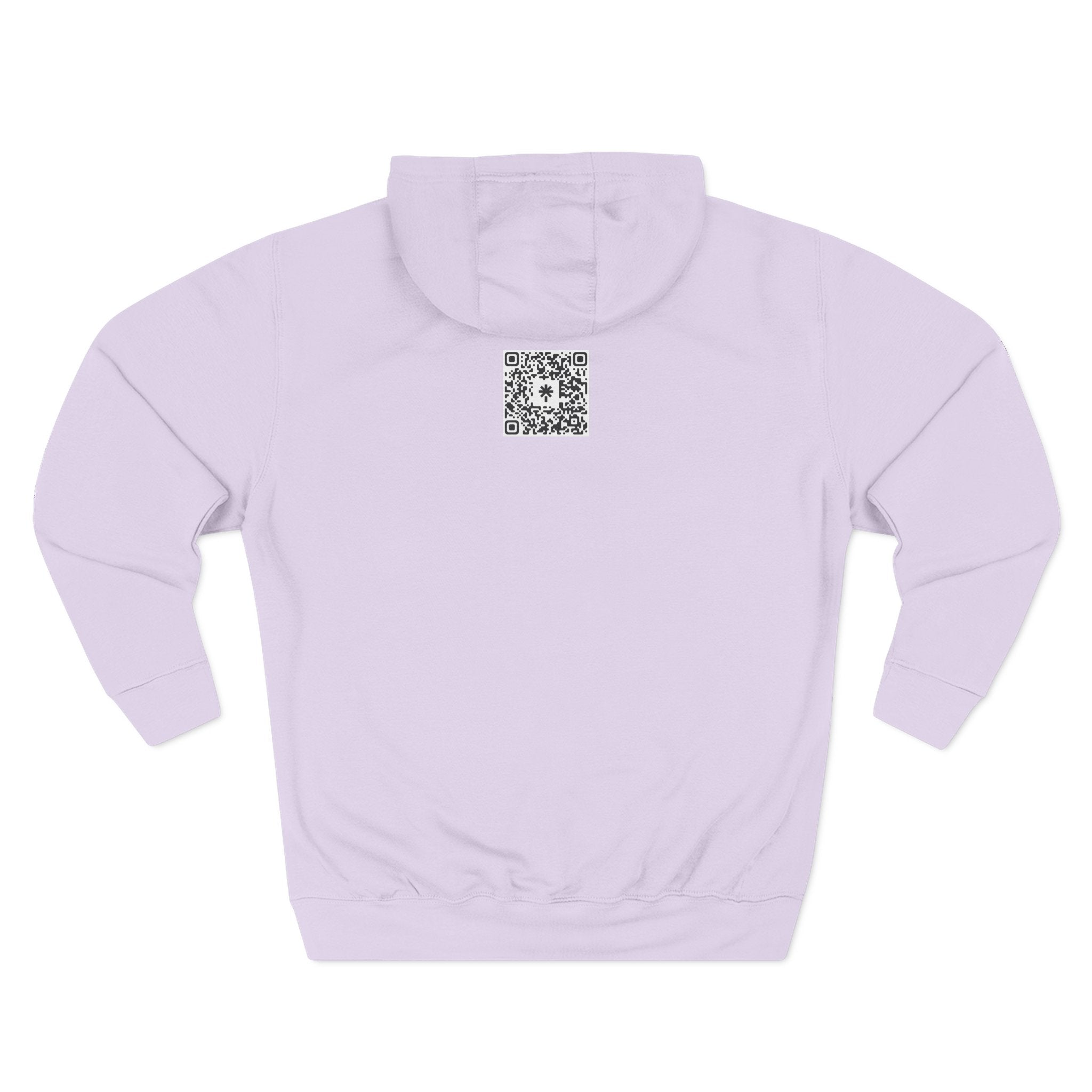 Three-Panel Fleece Hoodie