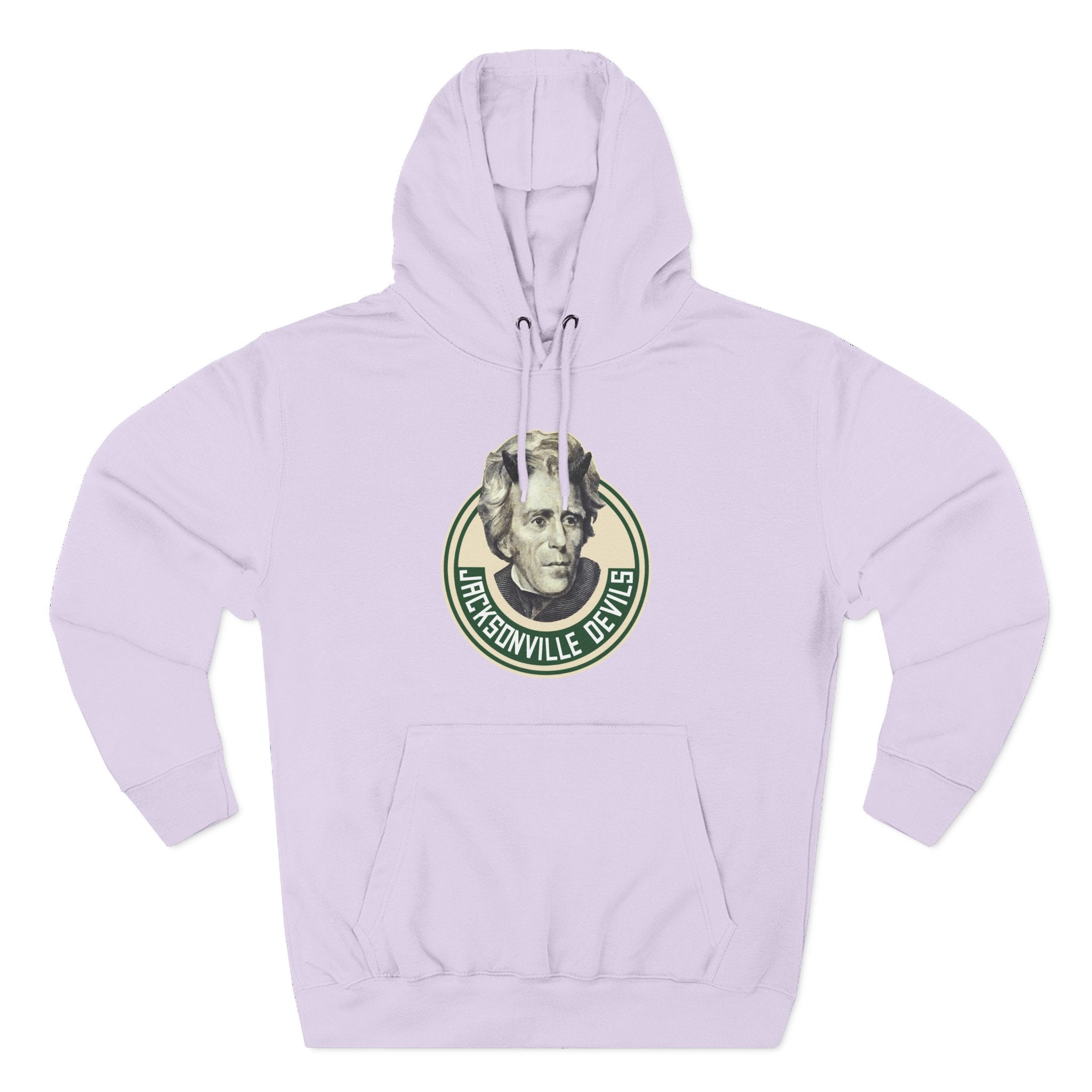 Three-Panel Fleece Hoodie