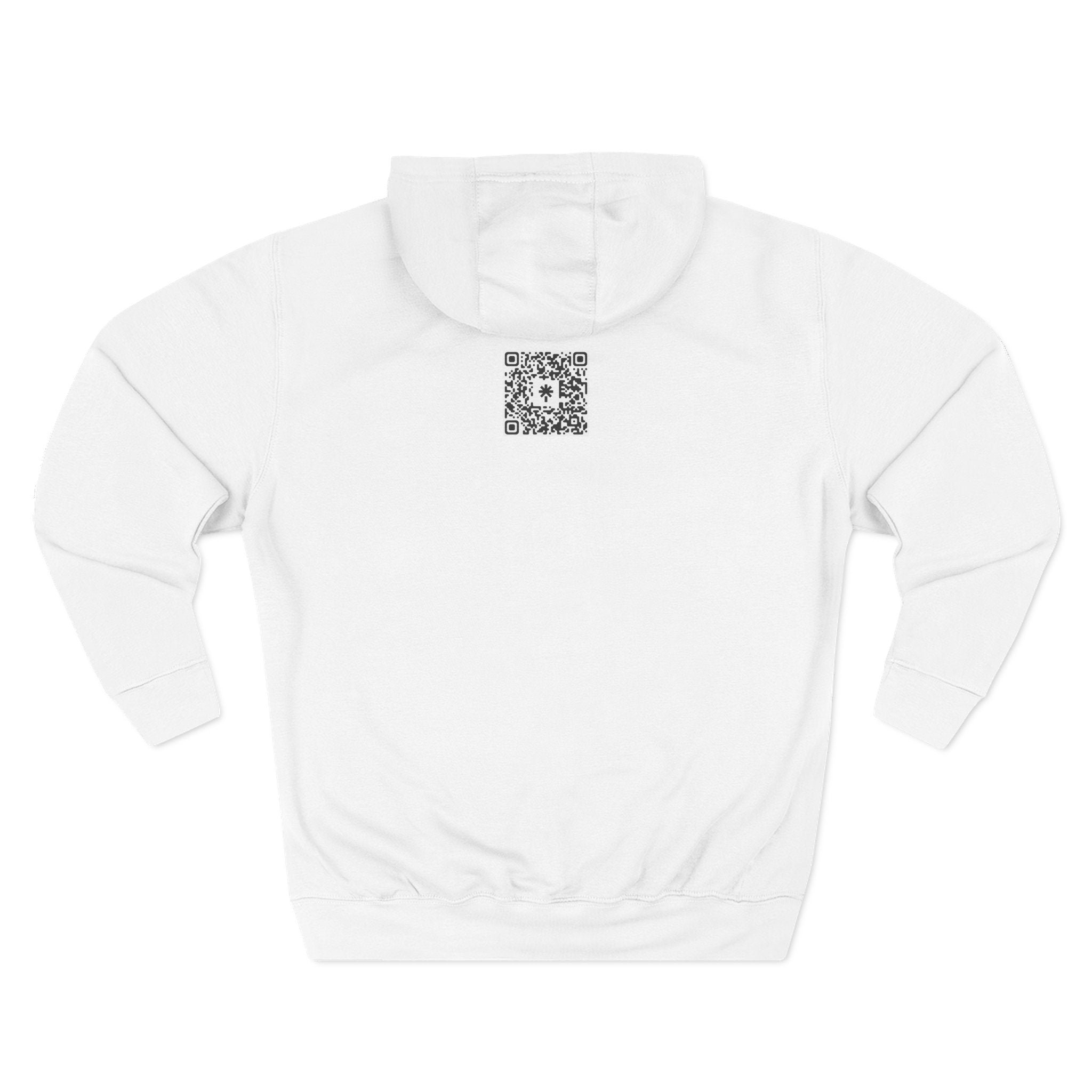 Three-Panel Fleece Hoodie