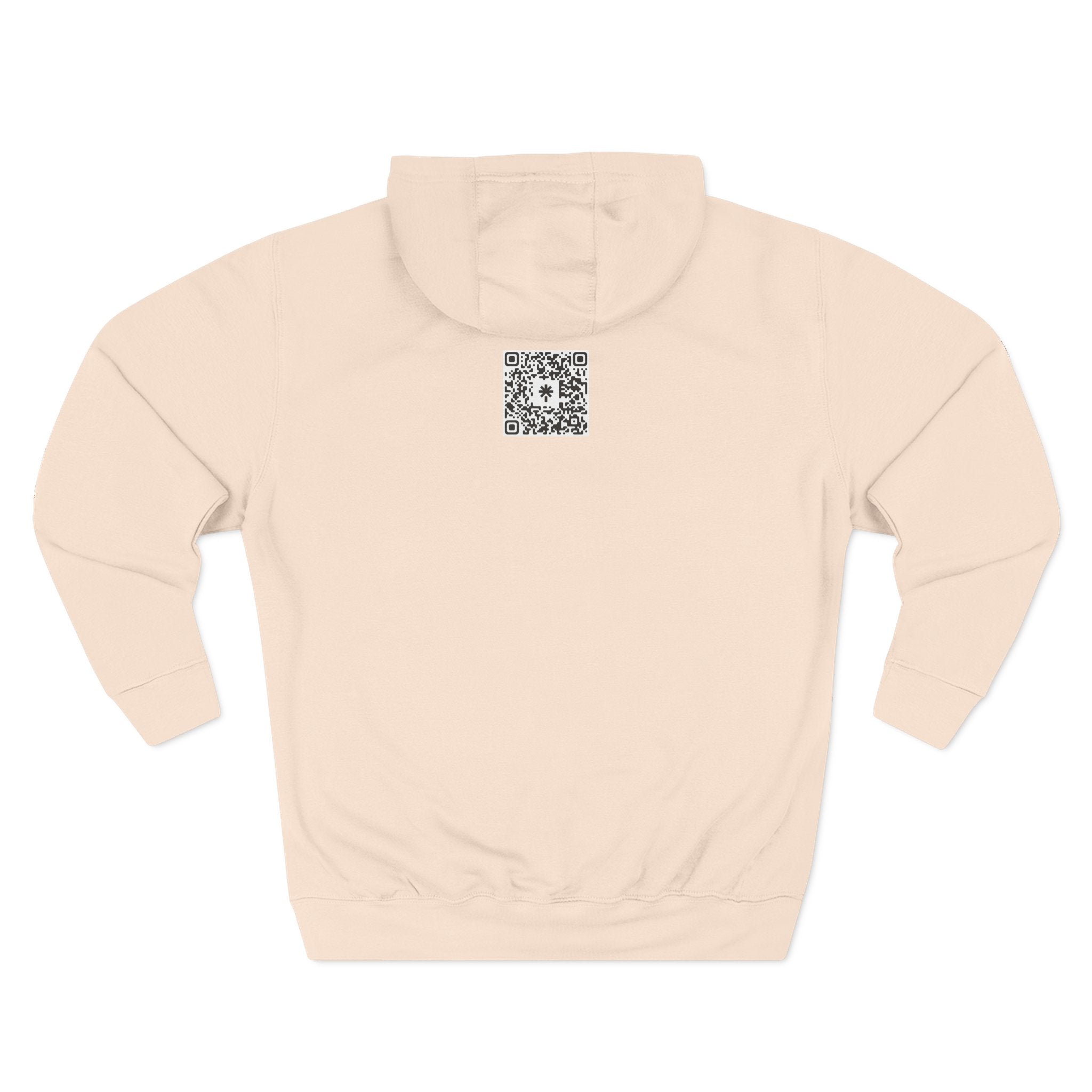 Three-Panel Fleece Hoodie